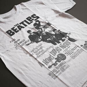 Style The Beatles Graphic Tee  A Hard Day Night Movie
